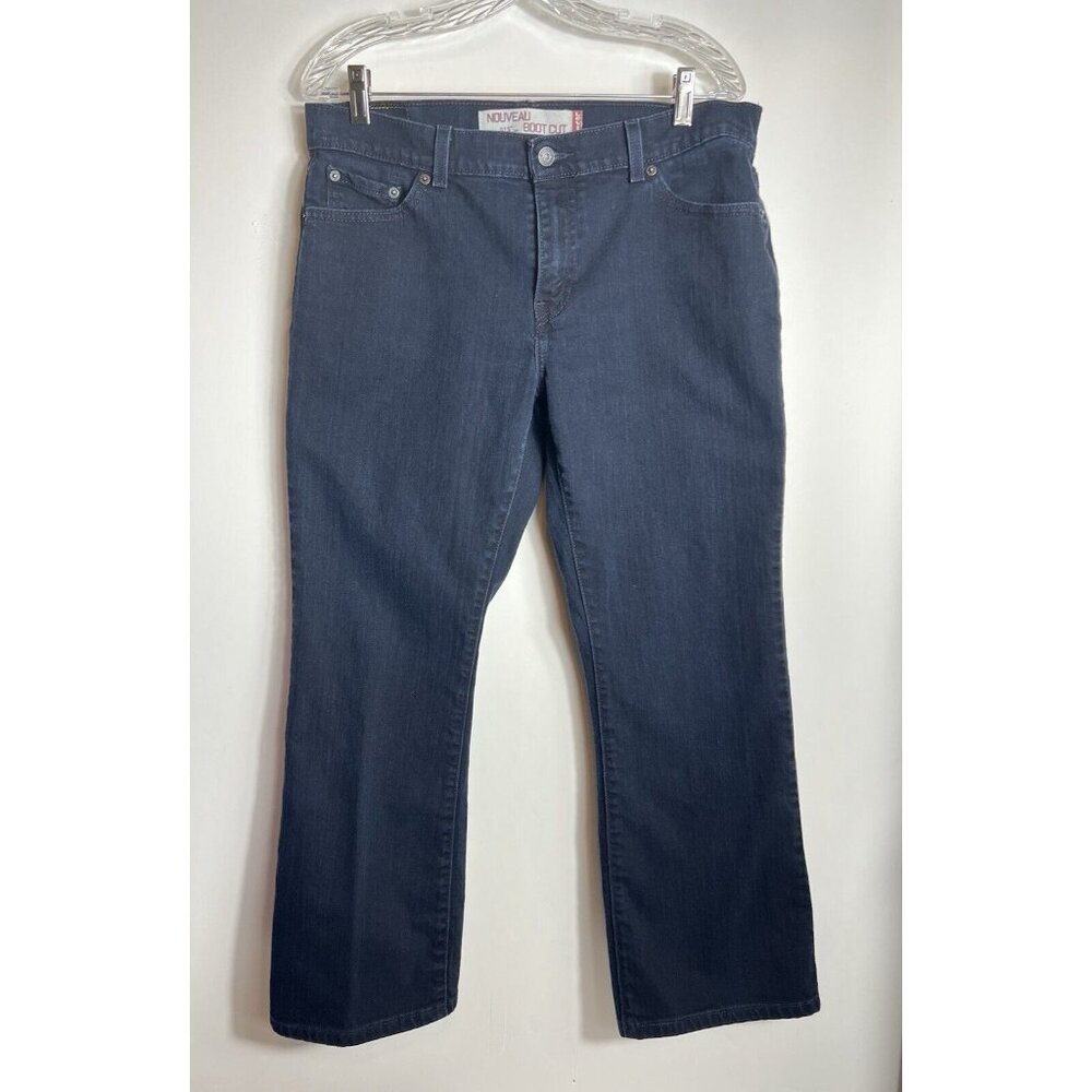 Levi’s 515 Boot Cut NOUVEAU Dark Jeans Women's size 14 M